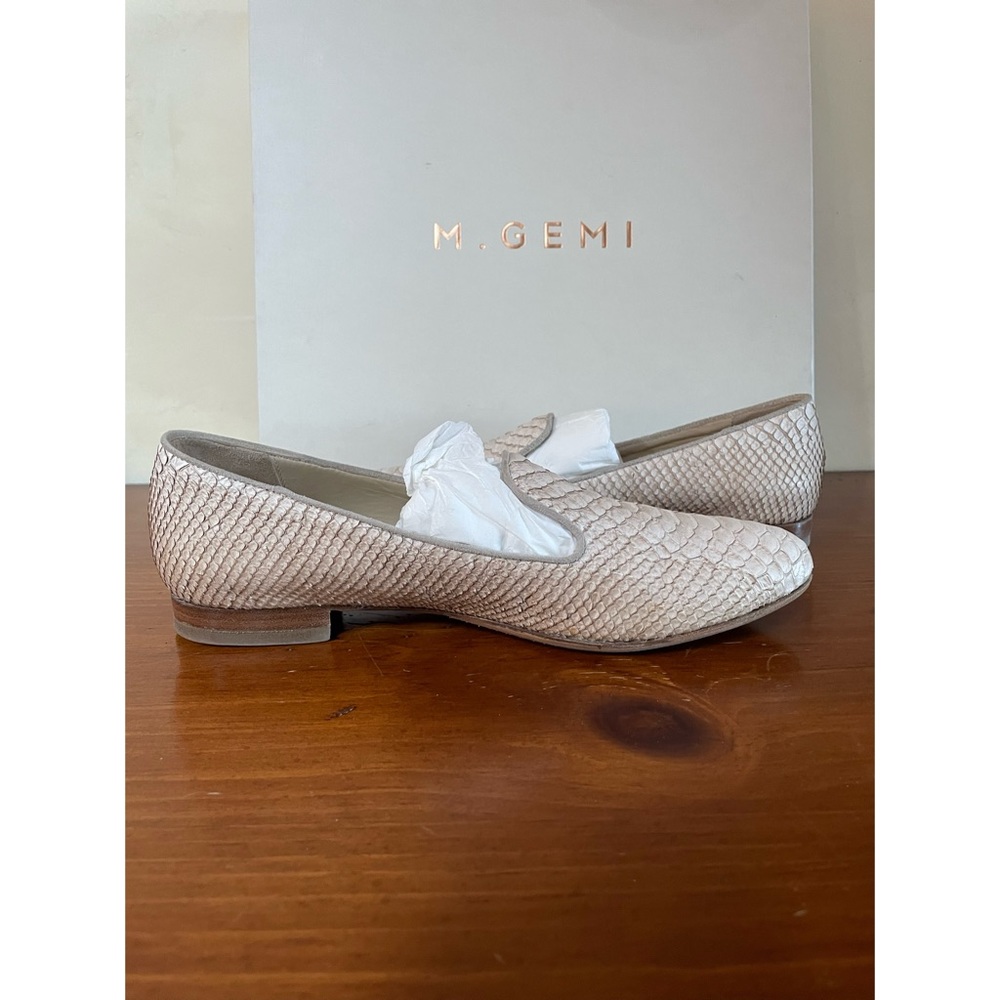M.GEMI The Petalo loafers size 37 Made in Italy